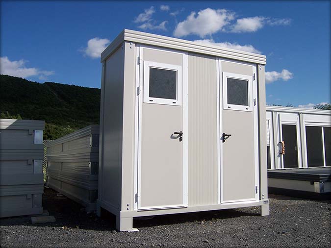 WC + Douche raccordable 3300 euros H.T. / 3960 euros TTC - Solutions  Modulaires - Vente de bungalows modulaires et modules sanitaires